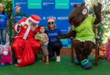 Voluntários da Águas Guariroba doam presentes de Natal para crianças da Vila Nasser