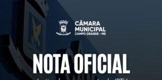 Câmara Municipal emite Nota Oficial sobre o IPTU 2026